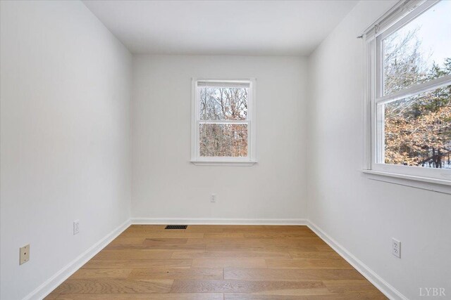 268 Leftwich Rd, Madison Heights, VA 24572 - unfurnished room with light wood finished floors and baseboards