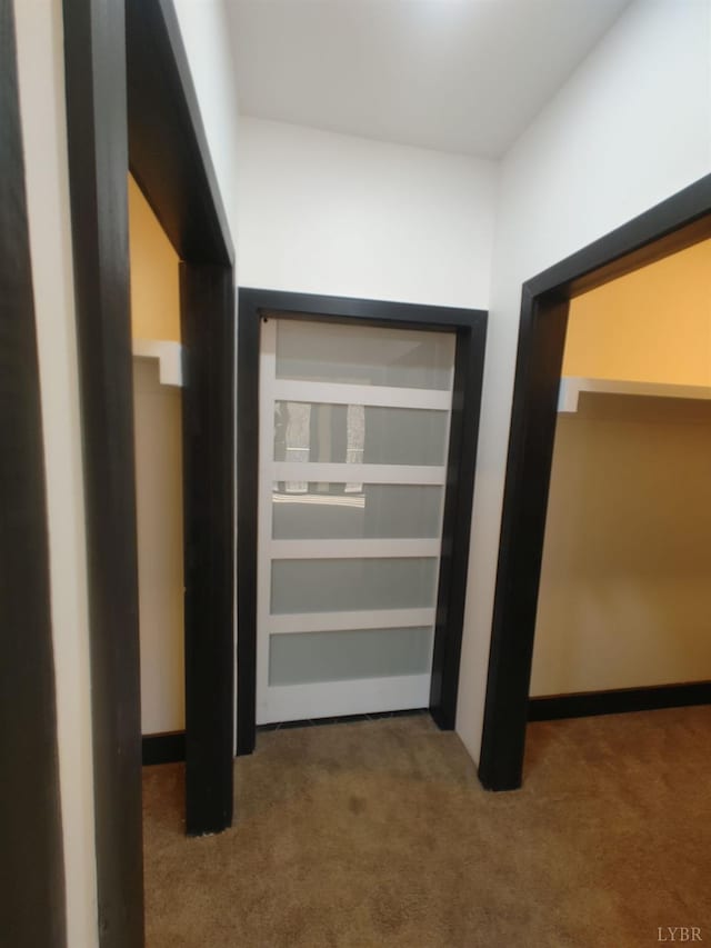 8915 Charlemont Rd, Goode, VA 24556 - hall with carpet flooring