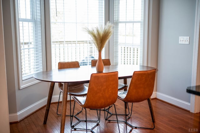 4802 Old Boonsboro Rd, Lynchburg, VA 24503 - dining room featuring baseboards and wood finished floors