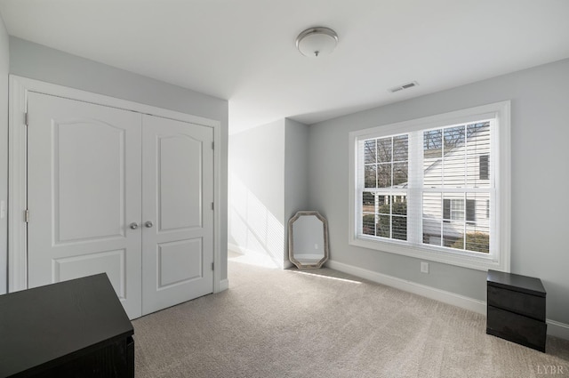 4802 Old Boonsboro Rd, Lynchburg, VA 24503 - unfurnished bedroom with baseboards, carpet flooring, and a closet