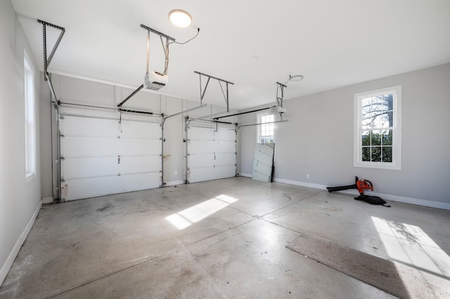 4802 Old Boonsboro Rd, Lynchburg, VA 24503 - garage with a garage door opener and baseboards