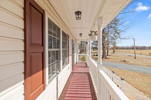 302 Pilot View Rd, Concord, VA 24538 - balcony with covered porch