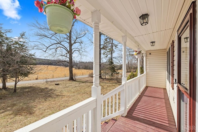 302 Pilot View Rd, Concord, VA 24538 - wooden terrace with a porch