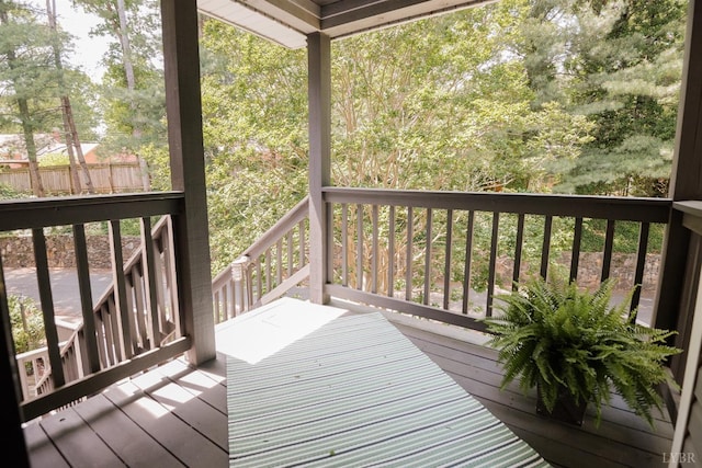 1926 Canterbury Ct Unit 301, Lynchburg, VA 24503 - wooden deck featuring fence