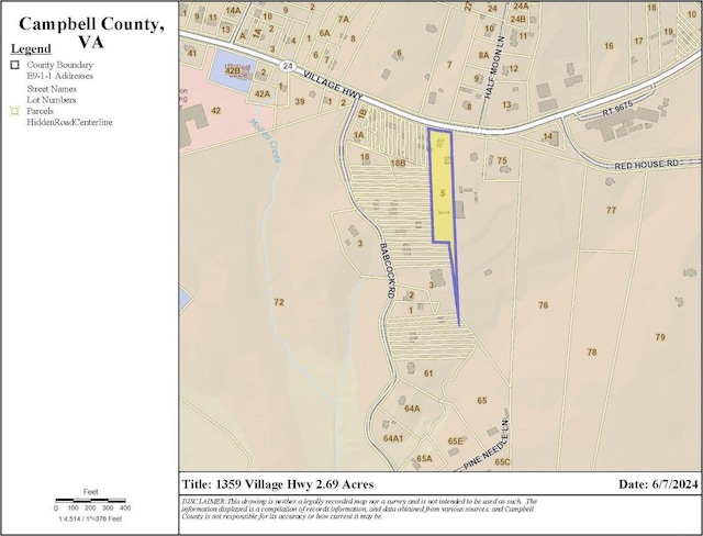1359 Village Hwy, Rustburg, VA 24588 - map location