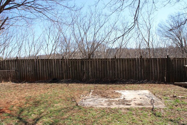 2316 Aragon St, Lynchburg, VA 24501 - view of yard featuring a fenced backyard