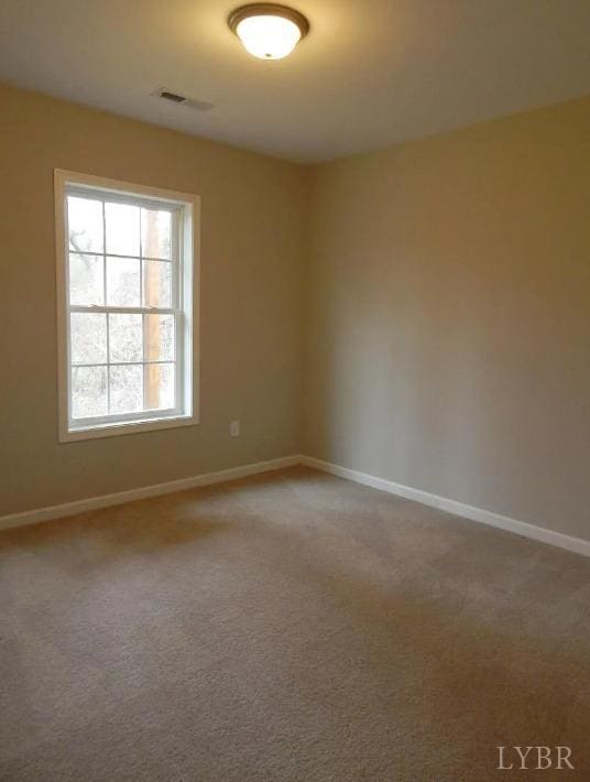 289 Todd Ln, Madison Heights, VA 24572 - carpeted empty room featuring visible vents and baseboards