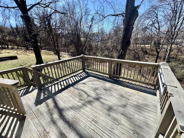 2809 Herbert St, Lynchburg, VA 24501 - view of wooden terrace