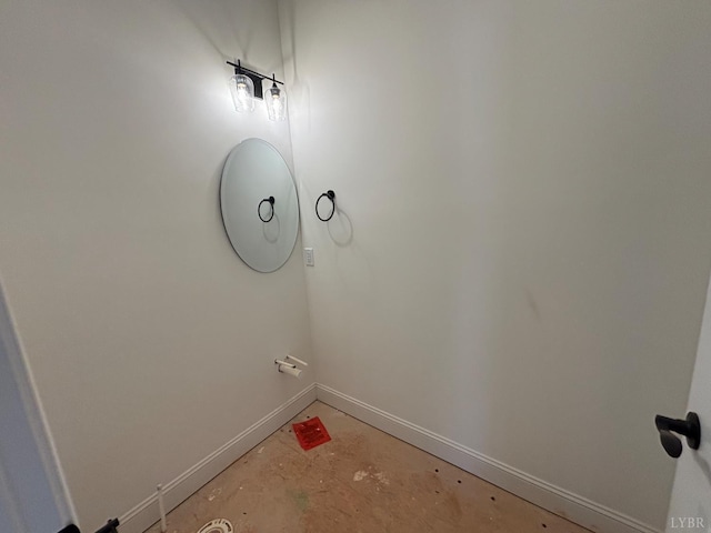 5 Live Oak Dr, Forest, VA 24551 - detailed view of baseboards and unfinished concrete floors