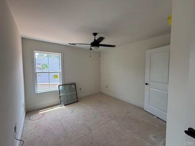 5 Live Oak Dr, Forest, VA 24551 - empty room featuring ceiling fan and baseboards