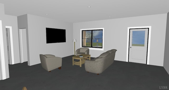 13 Pebble Rd, Rustburg, VA 24588 - living room with recessed lighting and carpet floors