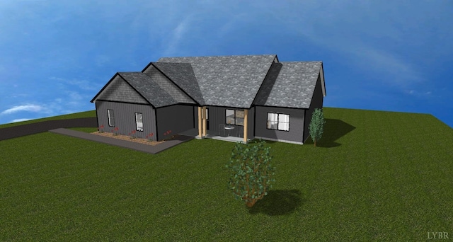 13 Pebble Rd, Rustburg, VA 24588 - exterior space featuring a yard