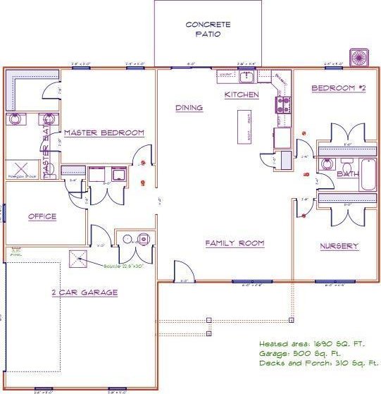 13 Pebble Rd, Rustburg, VA 24588 - view of layout
