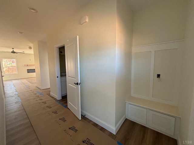 1018 Misty Mountain Rd, Lynchburg, VA 24502 - hallway featuring wood finished floors
