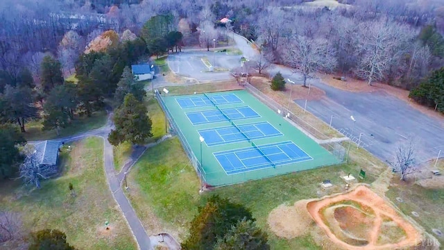 1417 Tunbridge Rd, Lynchburg, VA 24501 - aerial view of property's location with a forest