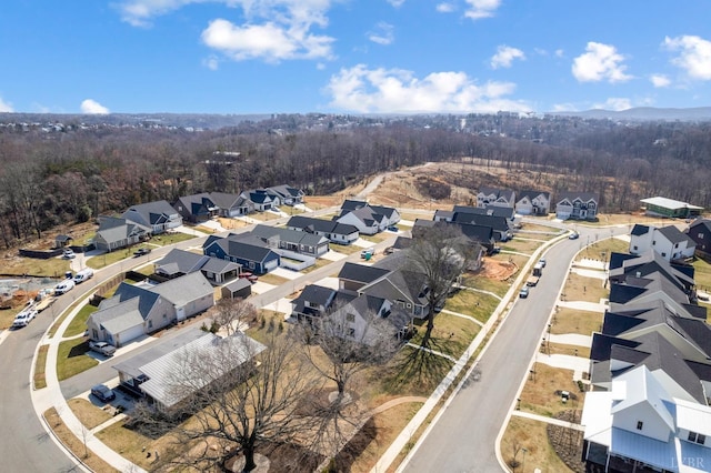 706 Elmwood Ave, Lynchburg, VA 24503 - bird's eye view with a wooded view and a residential view