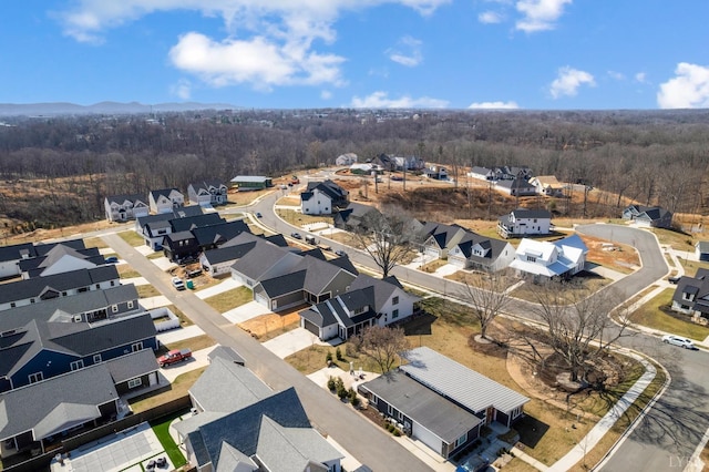 706 Elmwood Ave, Lynchburg, VA 24503 - birds eye view of property featuring a forest view and a residential view