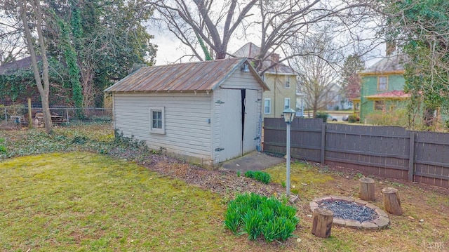 226 Denver Ave, Lynchburg, VA 24503 - view of shed with a fenced backyard