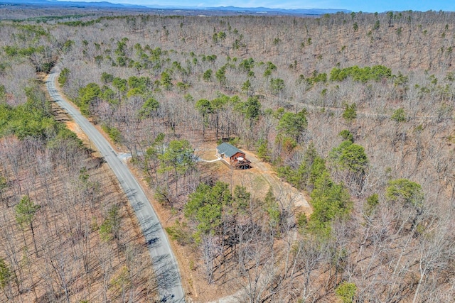6892 Tolers Ferry Rd, Huddleston, VA 24104 - drone / aerial view featuring a forest view