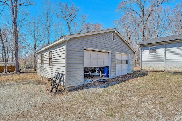 504 Spinnaker Way, Moneta, VA 24121 - view of detached garage