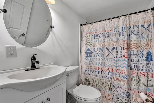 504 Spinnaker Way, Moneta, VA 24121 - bathroom featuring vanity and curtained shower