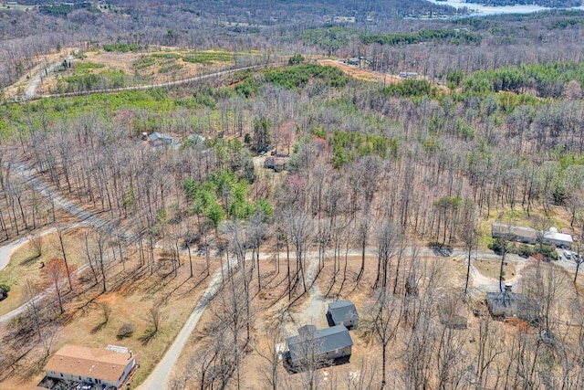 504 Spinnaker Way, Moneta, VA 24121 - aerial view of property and surrounding area with a forest