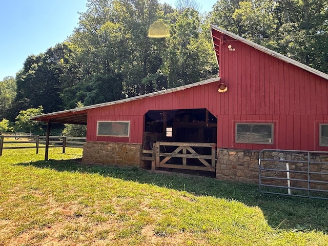 506 Peters Hollow Rd, Monroe, VA 24574 - view of outbuilding with an exterior structure and an outdoor structure