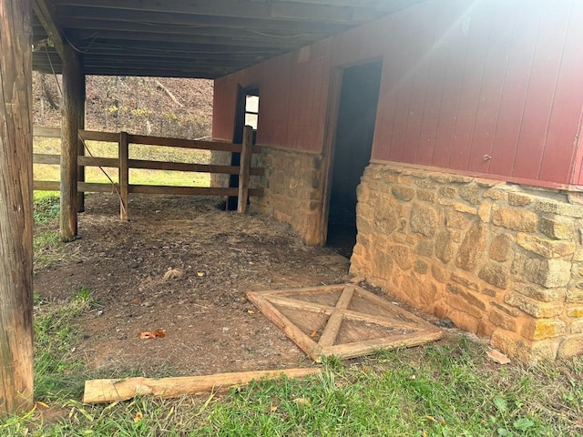 506 Peters Hollow Rd, Monroe, VA 24574 - view of gate featuring an outbuilding