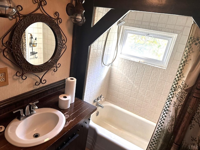 506 Peters Hollow Rd, Monroe, VA 24574 - full bathroom with shower / tub combo and vanity