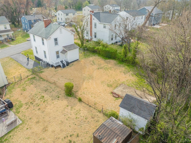 1640 Shaffer St, Lynchburg, VA 24501 - bird's eye view featuring a residential view