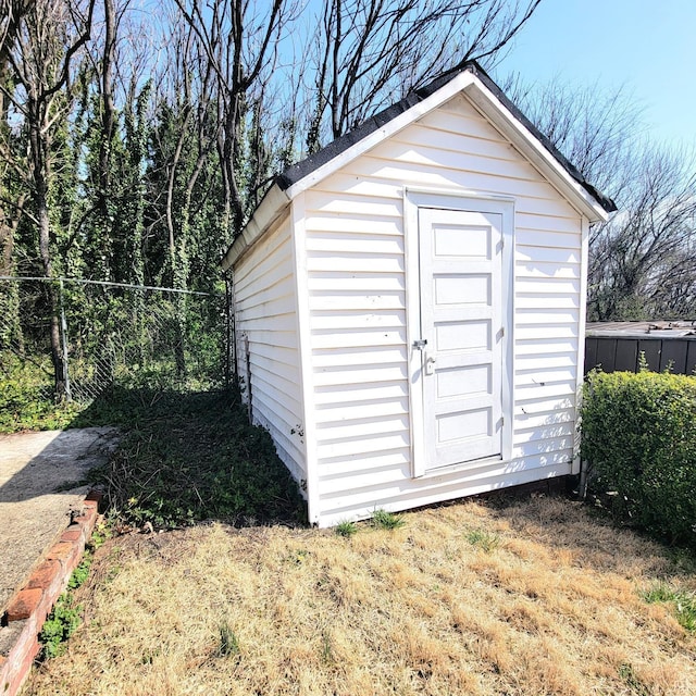 1640 Shaffer St, Lynchburg, VA 24501 - view of shed with fence