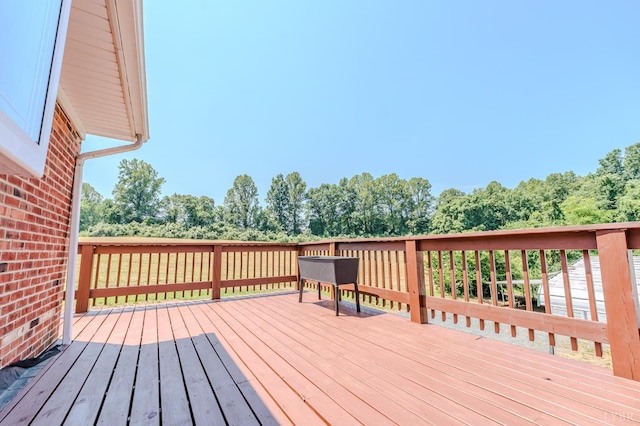 1553 Old Stage Rd, Amherst, VA 24521 - view of wooden deck