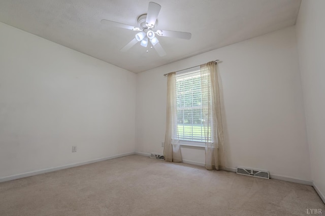 1553 Old Stage Rd, Amherst, VA 24521 - spare room with carpet floors and a ceiling fan