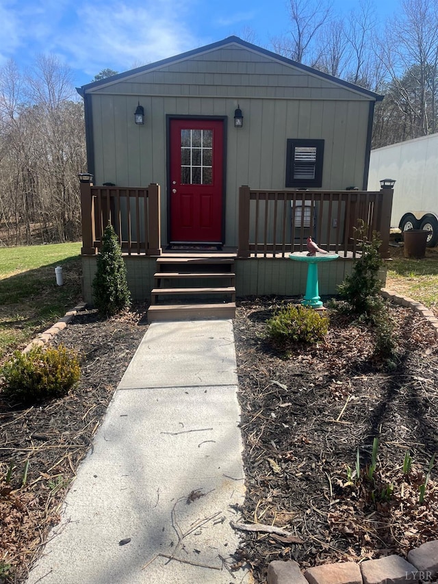 3554 Leffel Rd, Roanoke, VA 24018 - view of property entrance