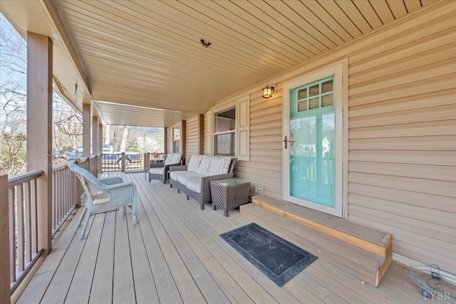 3554 Leffel Rd, Roanoke, VA 24018 - porch with outdoor lounge area