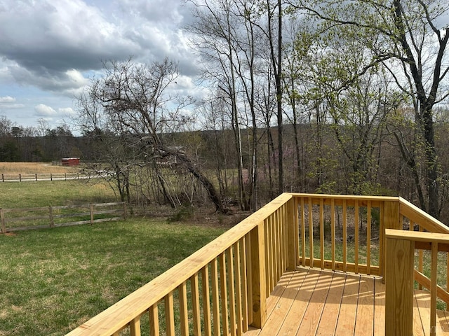 2116 Lime Plant Rd, Appomattox, VA 24522 - view of deck