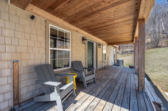 700 Cloudcroft Dr, Monroe, VA 24574 - deck with a porch