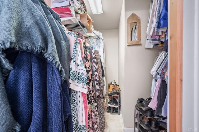 700 Cloudcroft Dr, Monroe, VA 24574 - spacious closet featuring tile patterned flooring