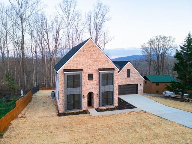 271 Riverside Dr, Lynchburg, VA 24503 - view of front of home featuring brick siding, driveway, and a garage