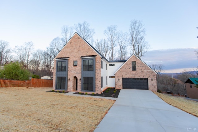 271 Riverside Dr, Lynchburg, VA 24503 - view of front of house featuring brick siding, a garage, and concrete driveway