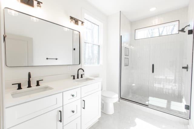 271 Riverside Dr, Lynchburg, VA 24503 - full bath featuring a stall shower and double vanity