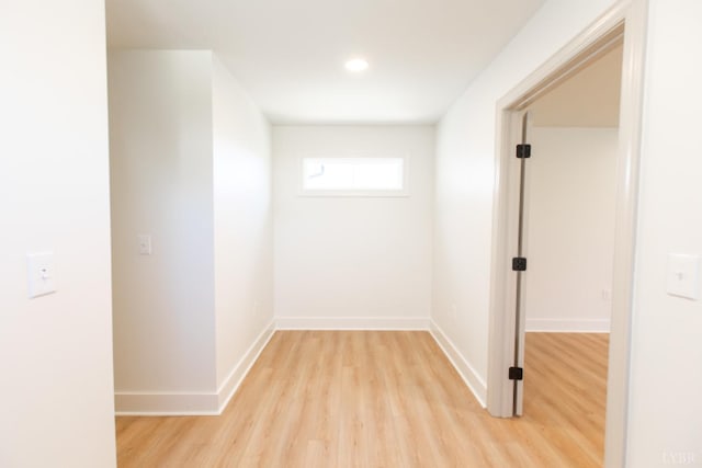271 Riverside Dr, Lynchburg, VA 24503 - corridor featuring light wood-style floors and recessed lighting