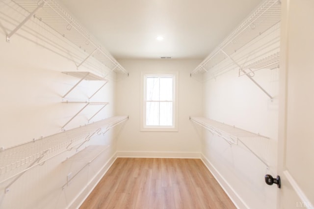 271 Riverside Dr, Lynchburg, VA 24503 - walk in closet featuring light wood-style floors