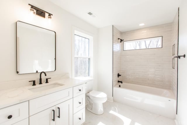 271 Riverside Dr, Lynchburg, VA 24503 - bathroom featuring vanity and shower / bathtub combination