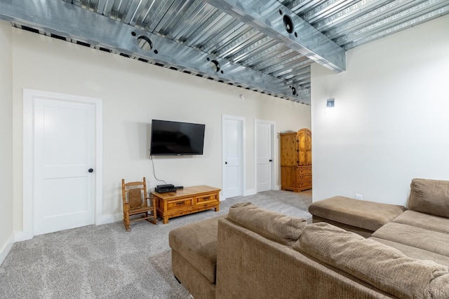 355 Camellia, Hurt, VA 24563 - living room featuring carpet and baseboards