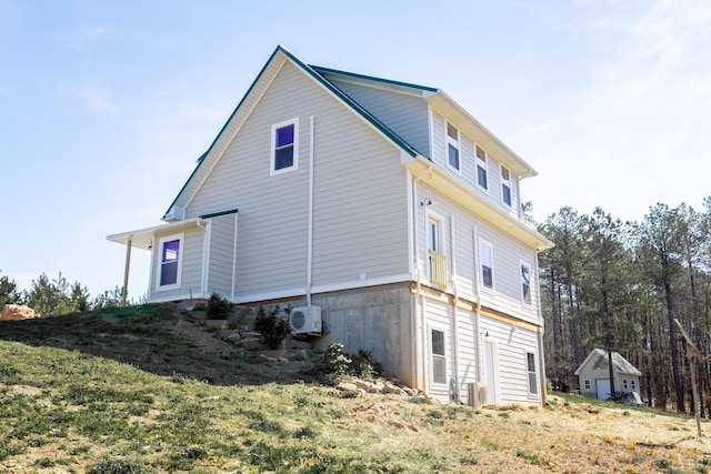 355 Camellia, Hurt, VA 24563 - view of side of property with ac unit