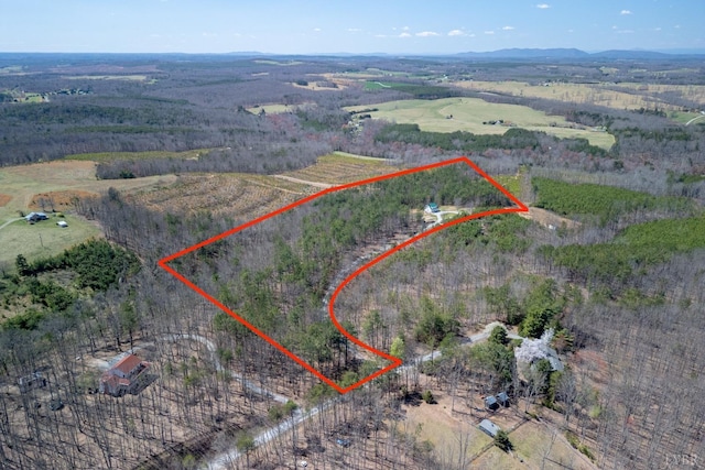 355 Camellia, Hurt, VA 24563 - drone / aerial view with a rural view