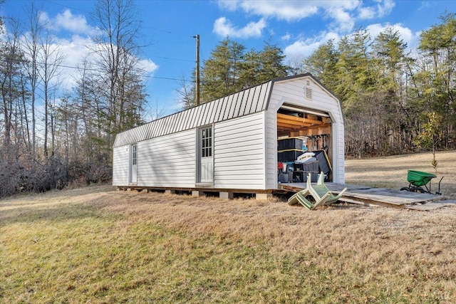 1014 Tall Tree Rd, Wirtz, VA 24184 - view of outbuilding with an outbuilding