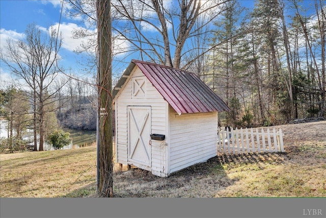 1014 Tall Tree Rd, Wirtz, VA 24184 - view of shed