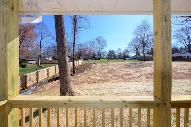 3936 Moorman Dr, Lynchburg, VA 24501 - view of yard featuring fence